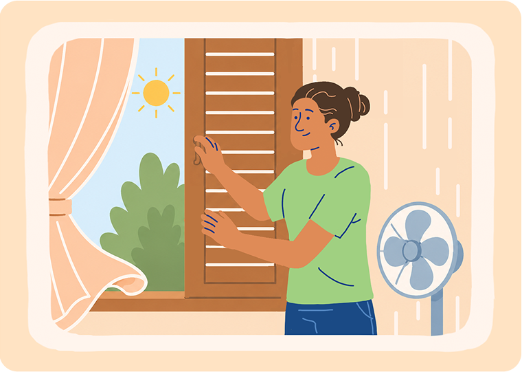 Be smart about staying cool